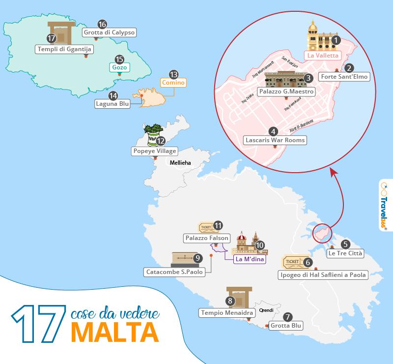 What to see in Malta: 17 must-see attractions and recommended itineraries