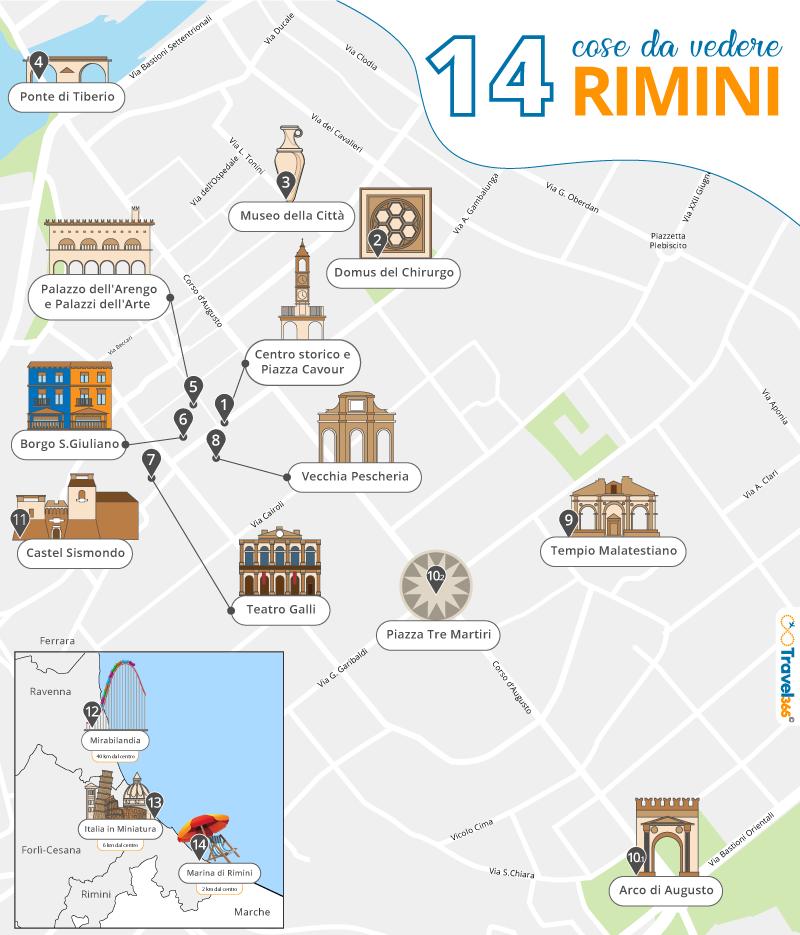 What to see in Rimini: the best attractions and practical tips on the city