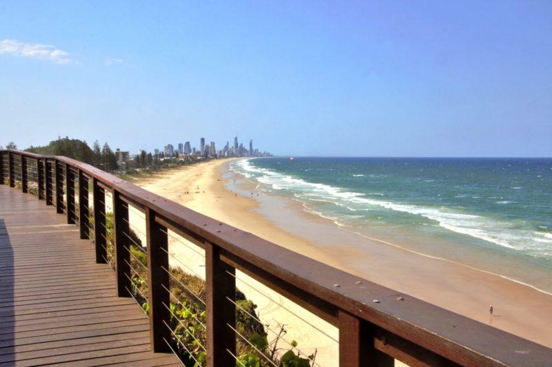 Gold Coast dal punto panoramico