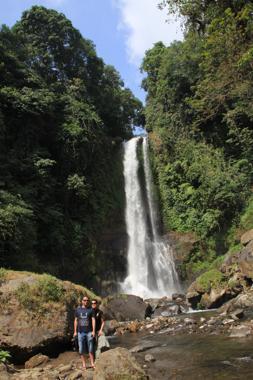 cascada git git en bali