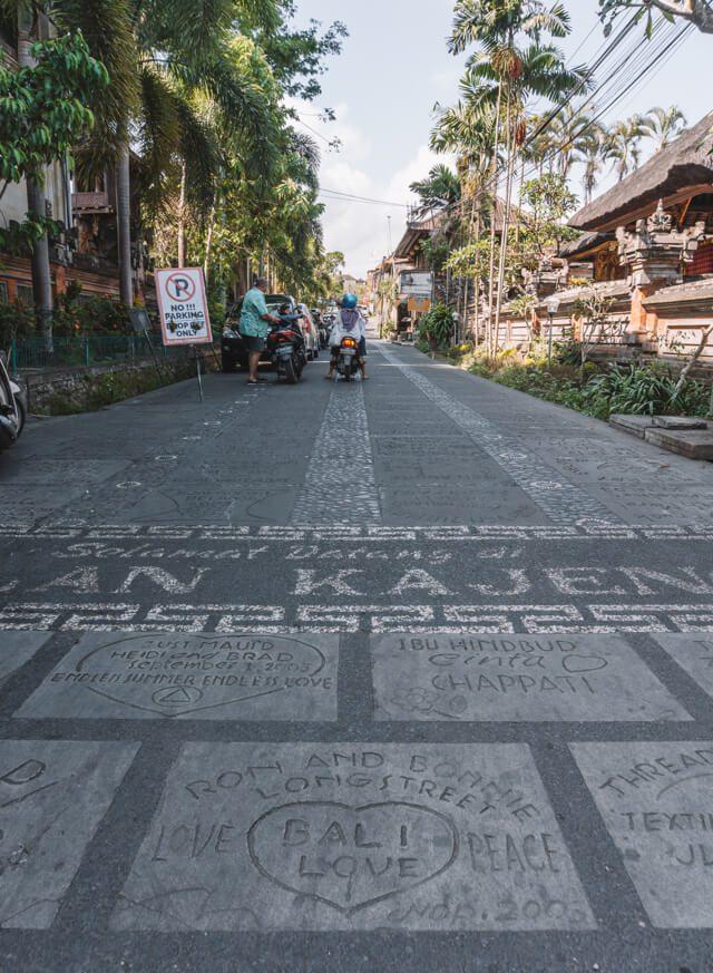 Ubud Bali Jalan Kajeng