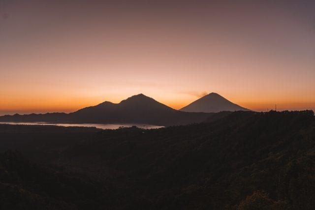 Batur Vulkan Sonnenaufgang
